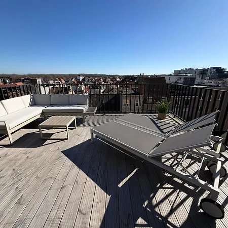Sealove Romantisch Rooftopduplex Aan Zee Apartment